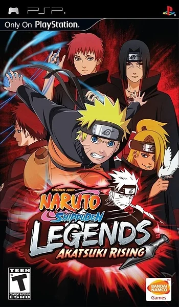 Naruto Shippuden: Legends - Akatsuki Rising box art