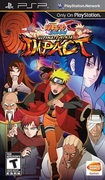 Naruto Shippuden: Ultimate Ninja Impact box art