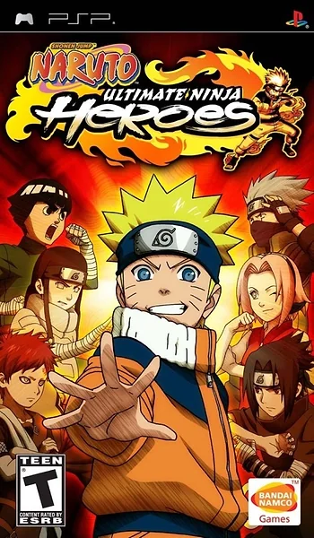 Naruto: Ultimate Ninja Heroes Box Art