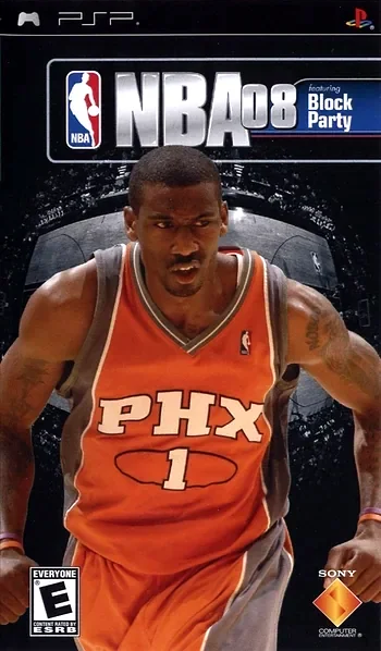 NBA 08 box art