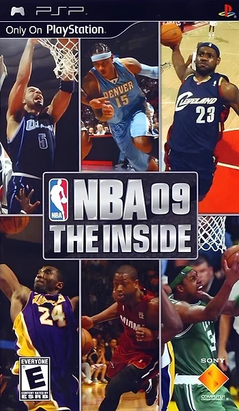 NBA 09: The Inside box art