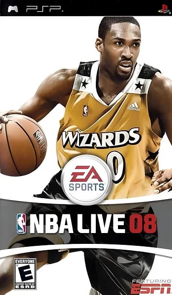 NBA Live 08 box art