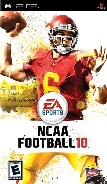 NCAA Football 10 box art