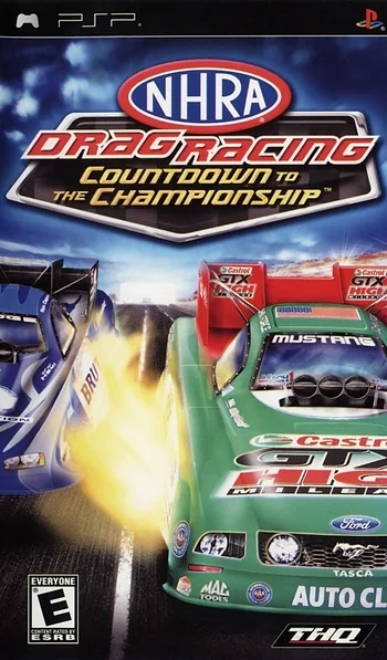 NHRA Drag Racing: Countdown to the Championship Box Art