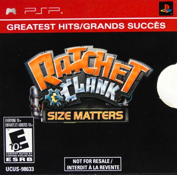 Ratchet & Clank: Size Matters box art