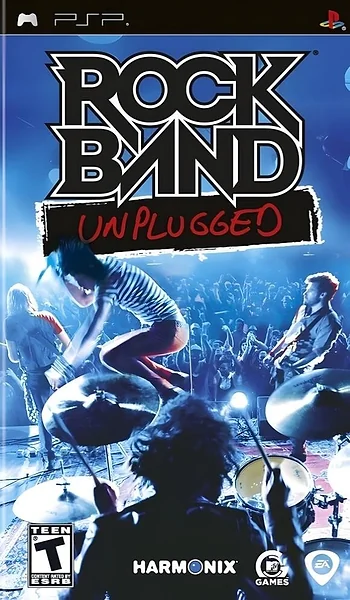 Rock Band Unplugged box art