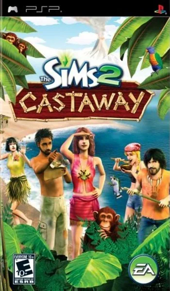 Sims 2: Castaway box art