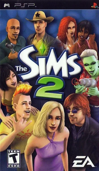 Sims 2 box art