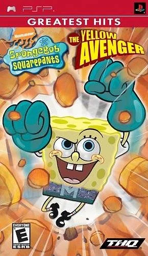 SpongeBob SquarePants: The Yellow Avenger Box Art
