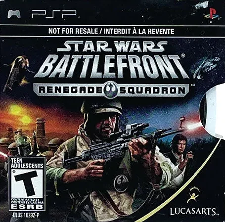 Star Wars Battlefront: Renegade Squadron Box Art