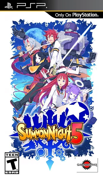 Summon Night 5 Box Art