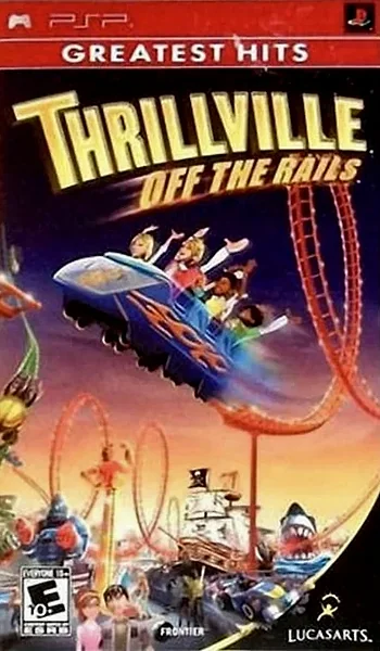 Thrillville: Off the Rails Box Art