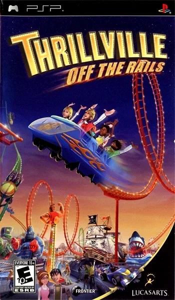 Thrillville: Off the Rails box art