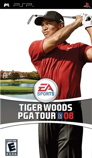 Tiger Woods PGA Tour 08 box art