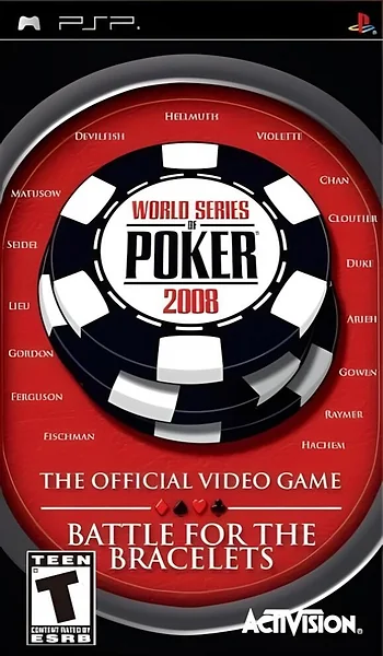 World Series of Poker 2008 Box Art