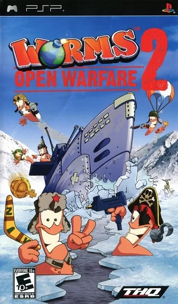 Worms: Open Warfare 2 Box Art