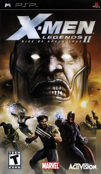 X-Men Legends II: Rise of Apocalypse Box Art