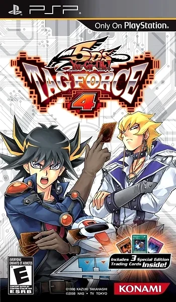 Yu-Gi-Oh! 5D's Tag Force 4 Box Art