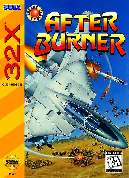 After Burner box art