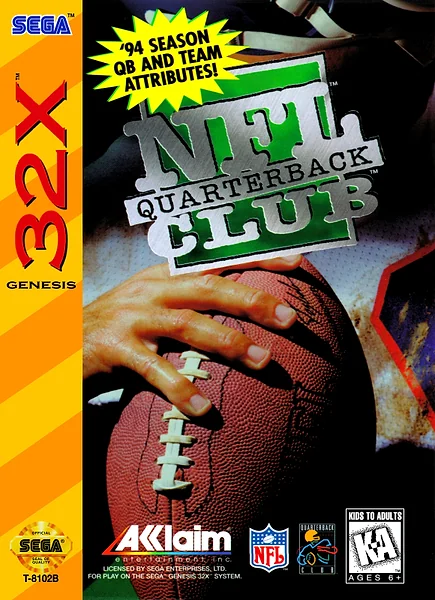 NFL Quarterback Club box art