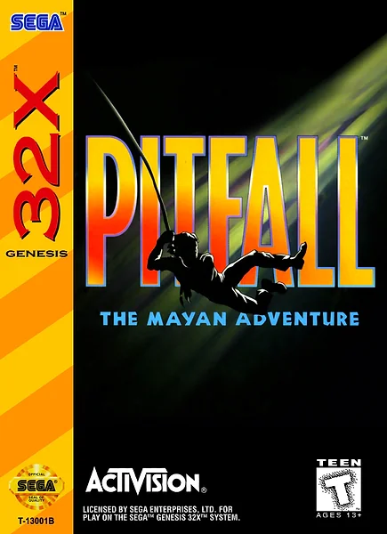 Pitfall: The Mayan Adventure Box Art