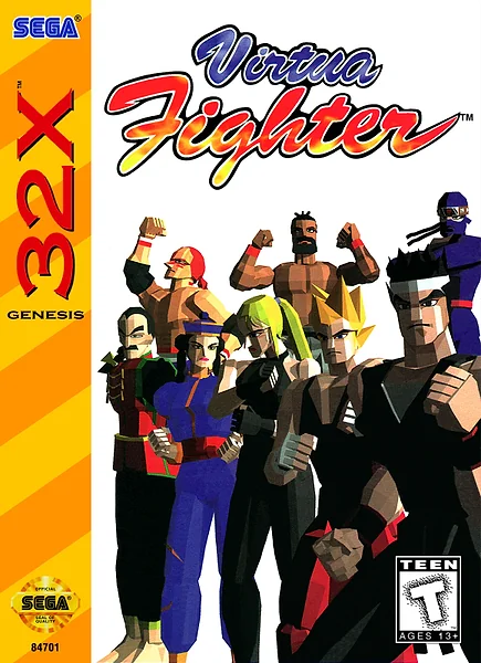 Virtua Fighter box art