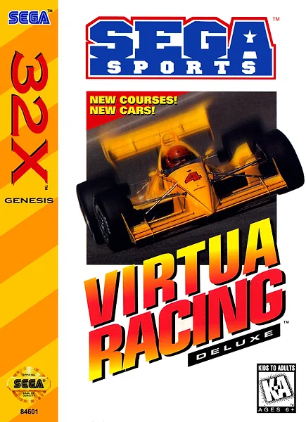 Virtua Racing Deluxe box art