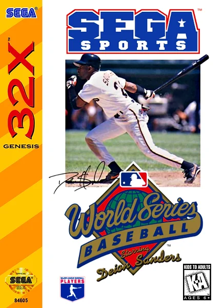World Series Baseball Starring Deion Sanders box art