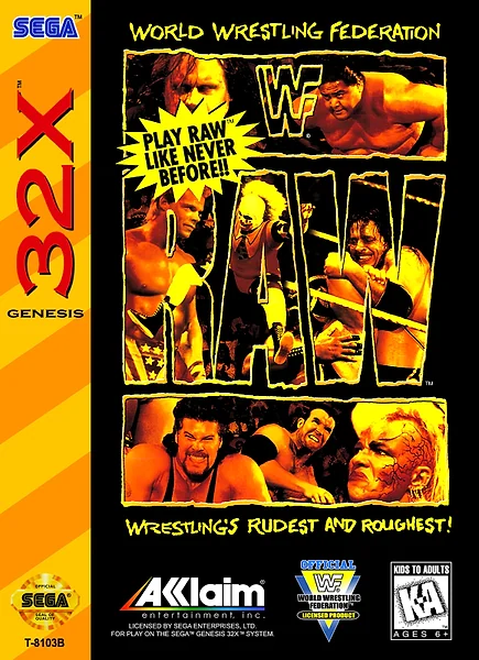WWF Raw box art