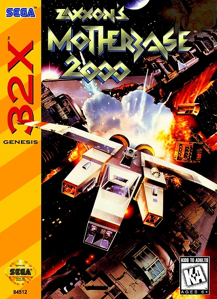 Zaxxon's Motherbase 2000 box art