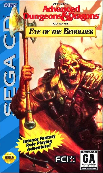 Advanced Dungeons & Dragons: Eye of the Beholder box art