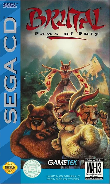 Brutal: Paws of Fury Box Art