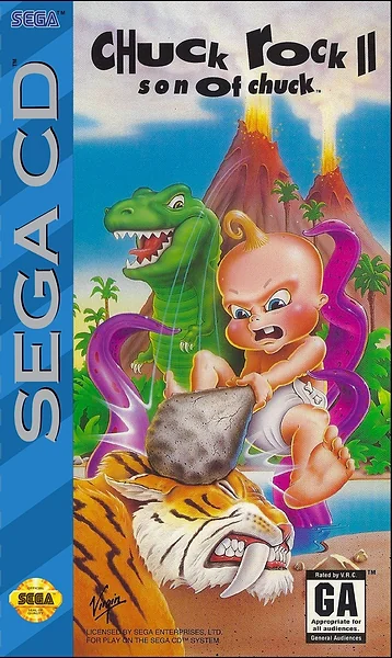 Chuck Rock II: Son of Chuck box art