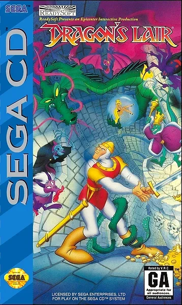 Dragon's Lair Box Art
