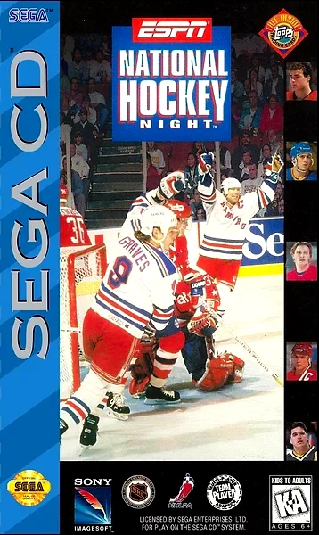 ESPN National Hockey Night box art