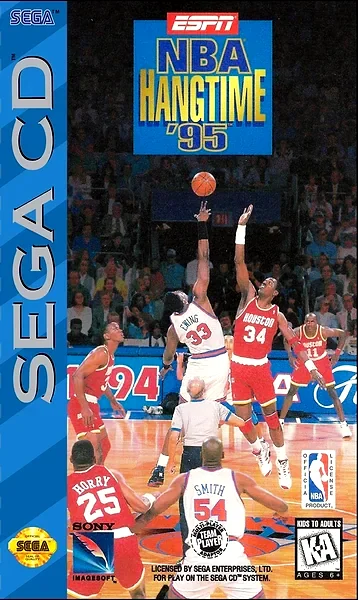 ESPN NBA Hangtime '95 box art