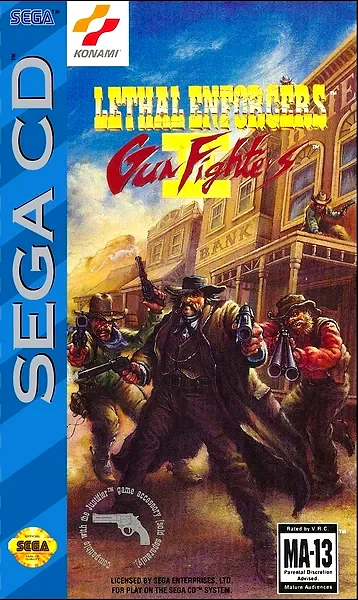 Lethal Enforcers II: Gun Fighters box art