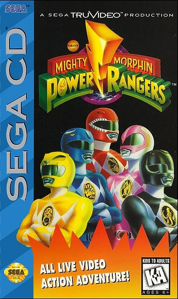 Mighty Morphin Power Rangers Box Art