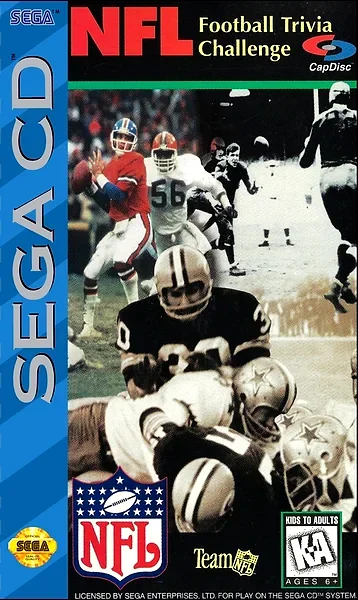 NFL Football Trivia Challenge Box Art