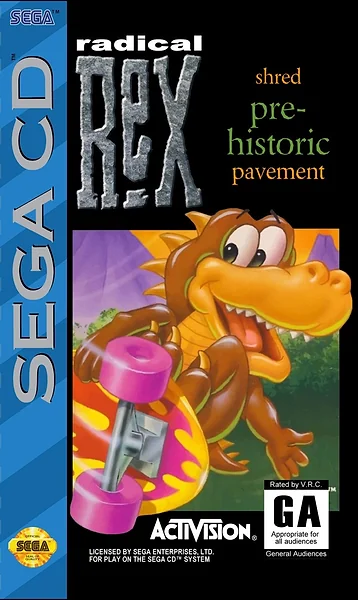 Radical Rex Box Art