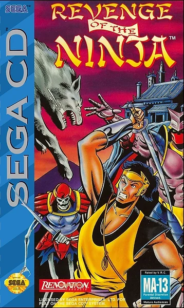 Revenge of the Ninja Box Art