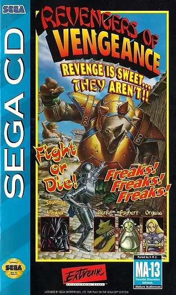 Revengers of Vengeance box art