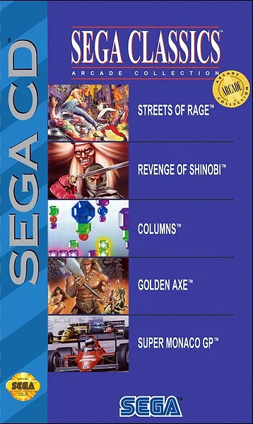 Sega Classics Arcade Collection Box Art