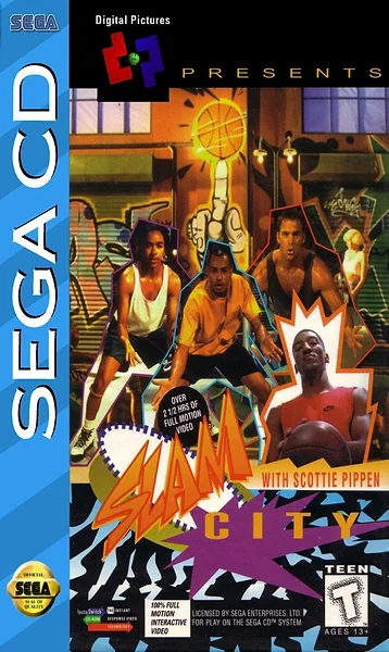 Slam City with Scottie Pippen Box Art