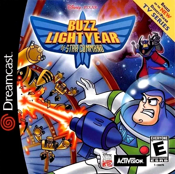 Buzz Lightyear of Star Command box art