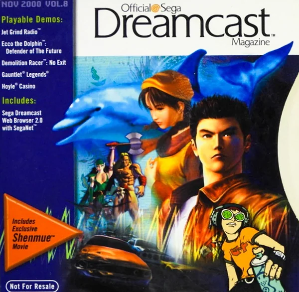 Dreamcast Demo Disc: November 2000 - Vol. 8 Box Art