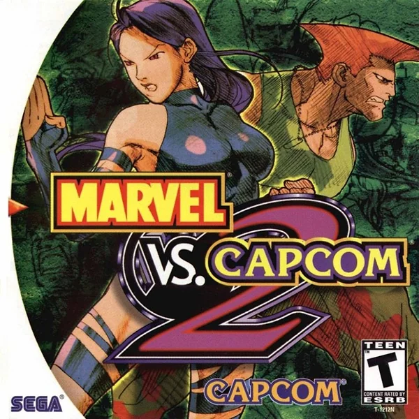Marvel vs. Capcom 2 Box Art