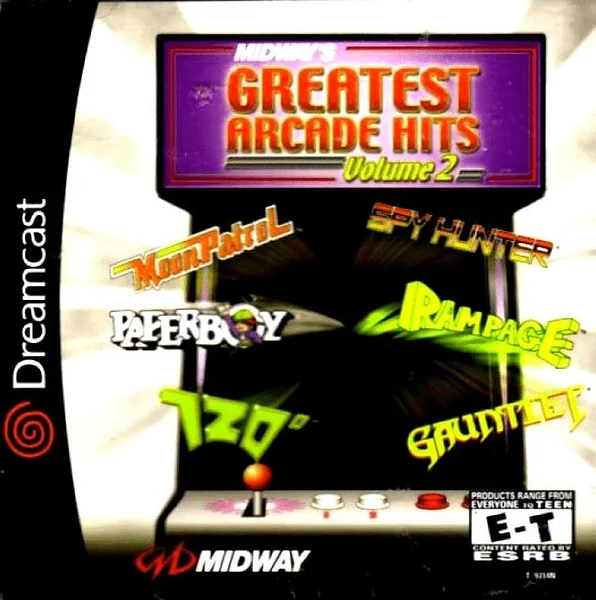 Midway's Greatest Arcade Hits: Volume 2 box art