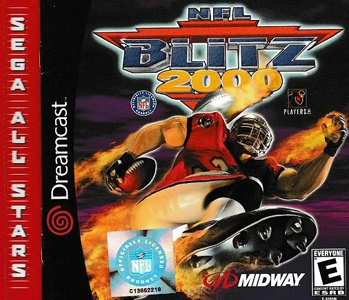 NFL Blitz 2000 box art