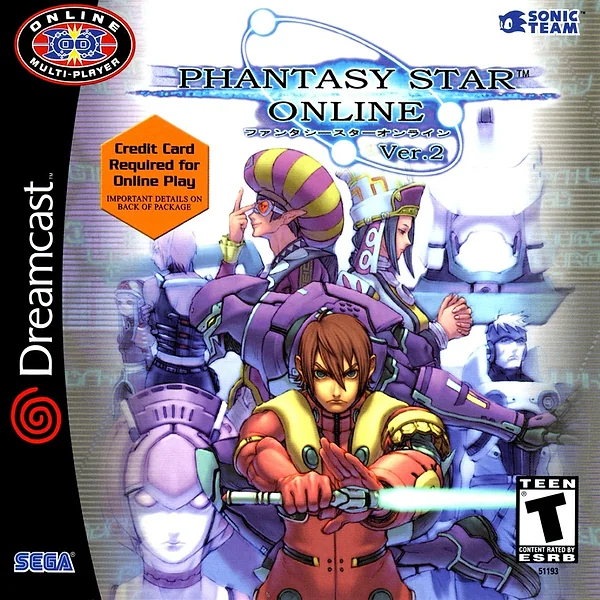 Phantasy Star Online: Ver. 2 Box Art